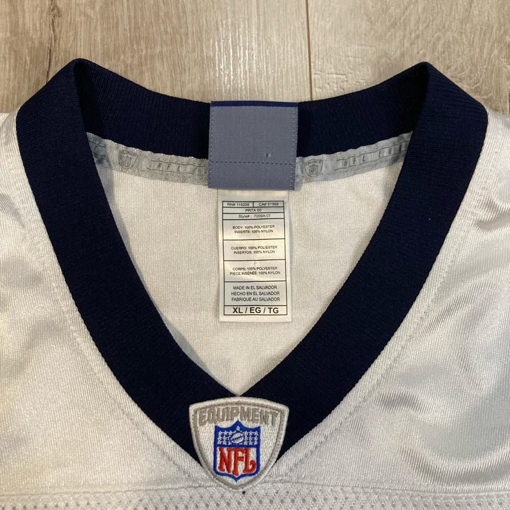 NFL Houston Texas NFL White Jersey Shirt Tee Mogens Krogh Size US XL / EU 56 / 4 - 5 Thumbnail