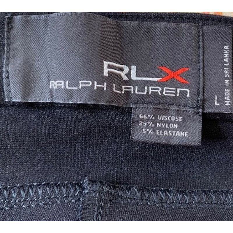 Ralph Lauren Ralph Lauren Women's Large Casual Pants Black 4 Way Stretch Size 36" / US 14 / IT 50 - 4 Thumbnail