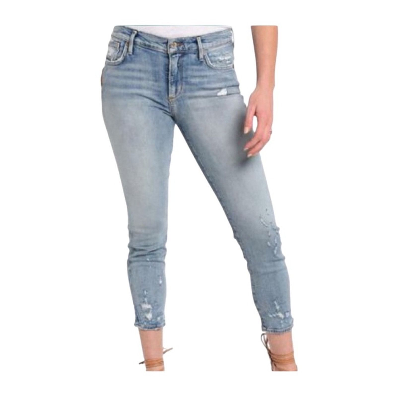 Agolde Agolde Sophie Crop Vertigo Jeans Size 28" / US 6 / IT 42 - 1 Thumbnail