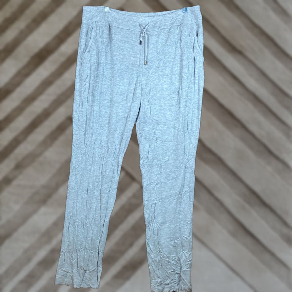 Vintage Zenergy by Chico's Womens Pants Gray Pull On High Rise Lightweight Stretch 2 (L) Regular Casual Workwear Pants Size 25" / US 0 / IT 36 - 1 Thumbnail