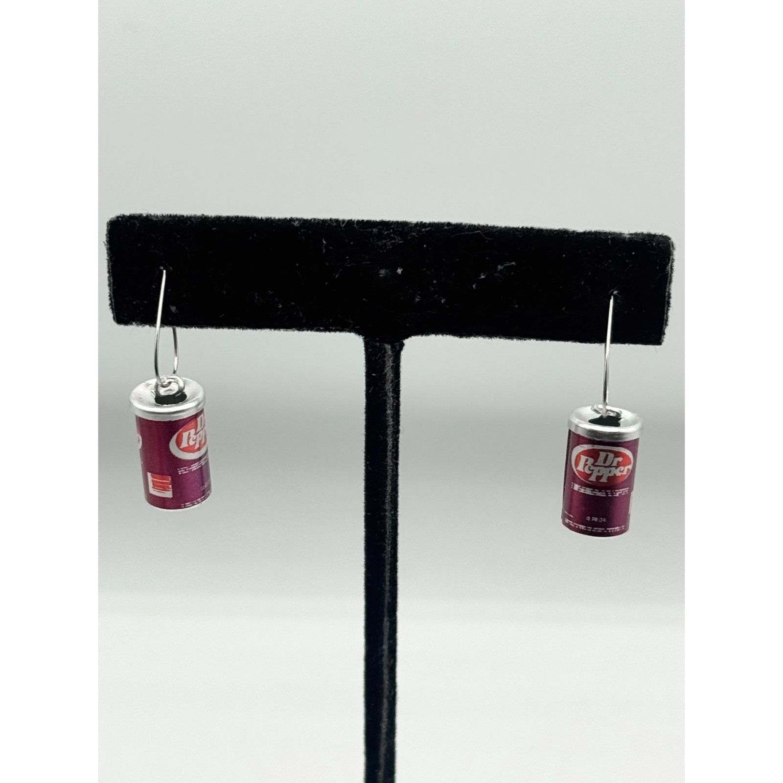 Vintage Vintage Dr. Pepper Soda Can Dangle Earrings Size ONE SIZE - 2 Thumbnail