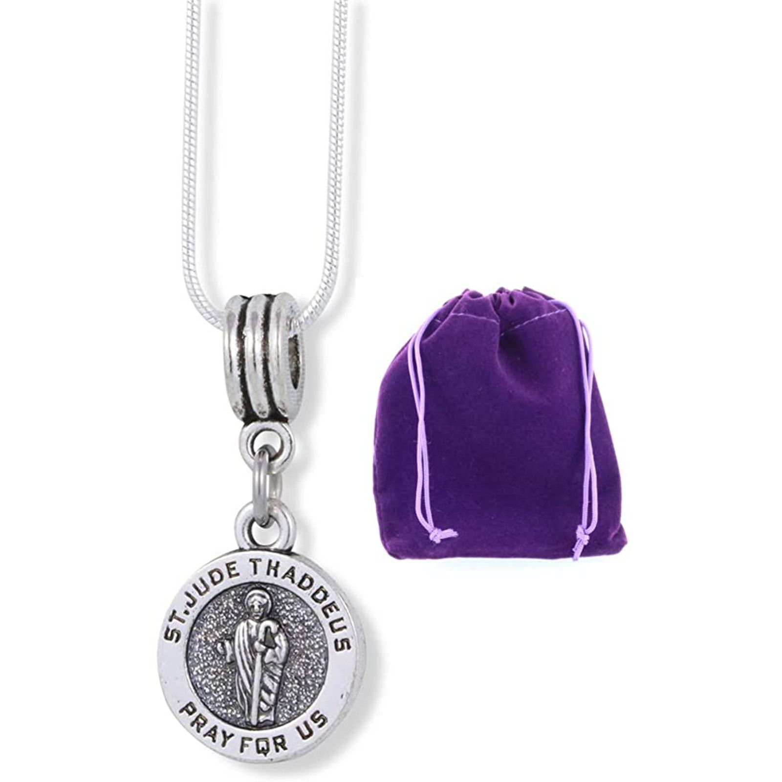 & Other Stories St Jude Necklace - San Judas Tadeo Saint Judas Pendant Size ONE SIZE - 1 Thumbnail