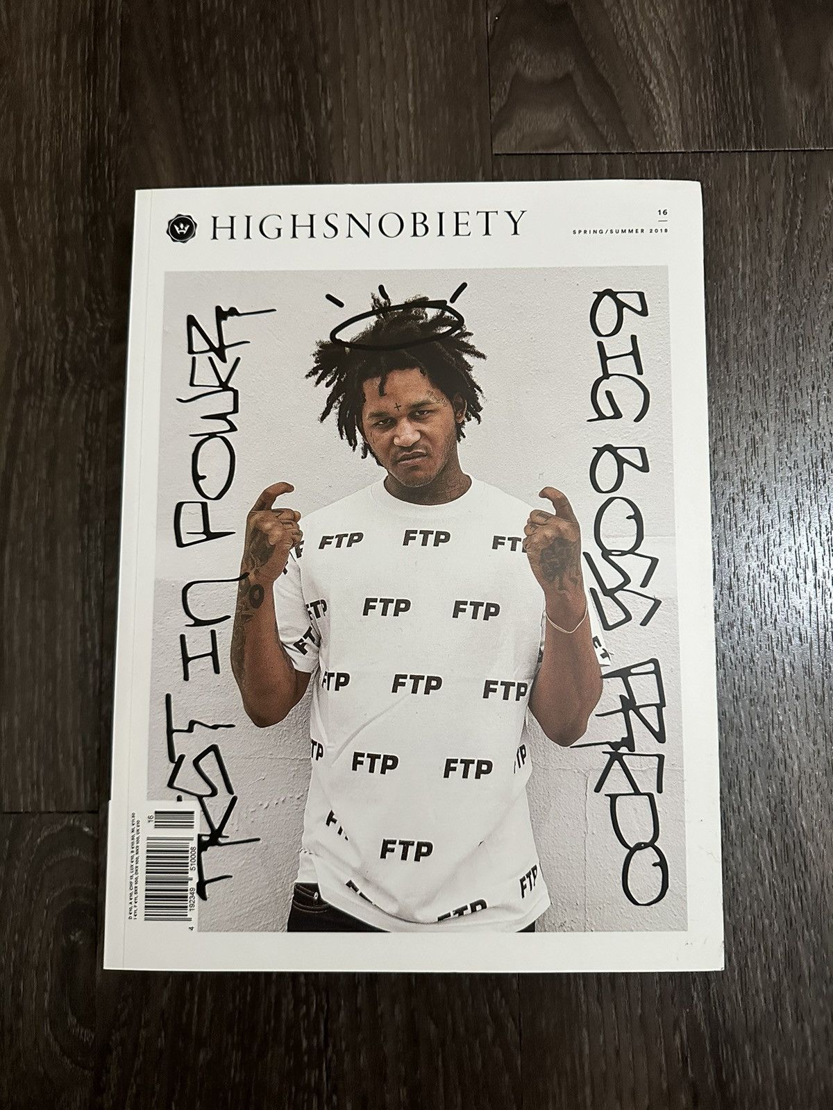 Fuck The Population 2018 FTP + HIGHSNOBIETY MAGAZINE WITH STICKER SHEET ...