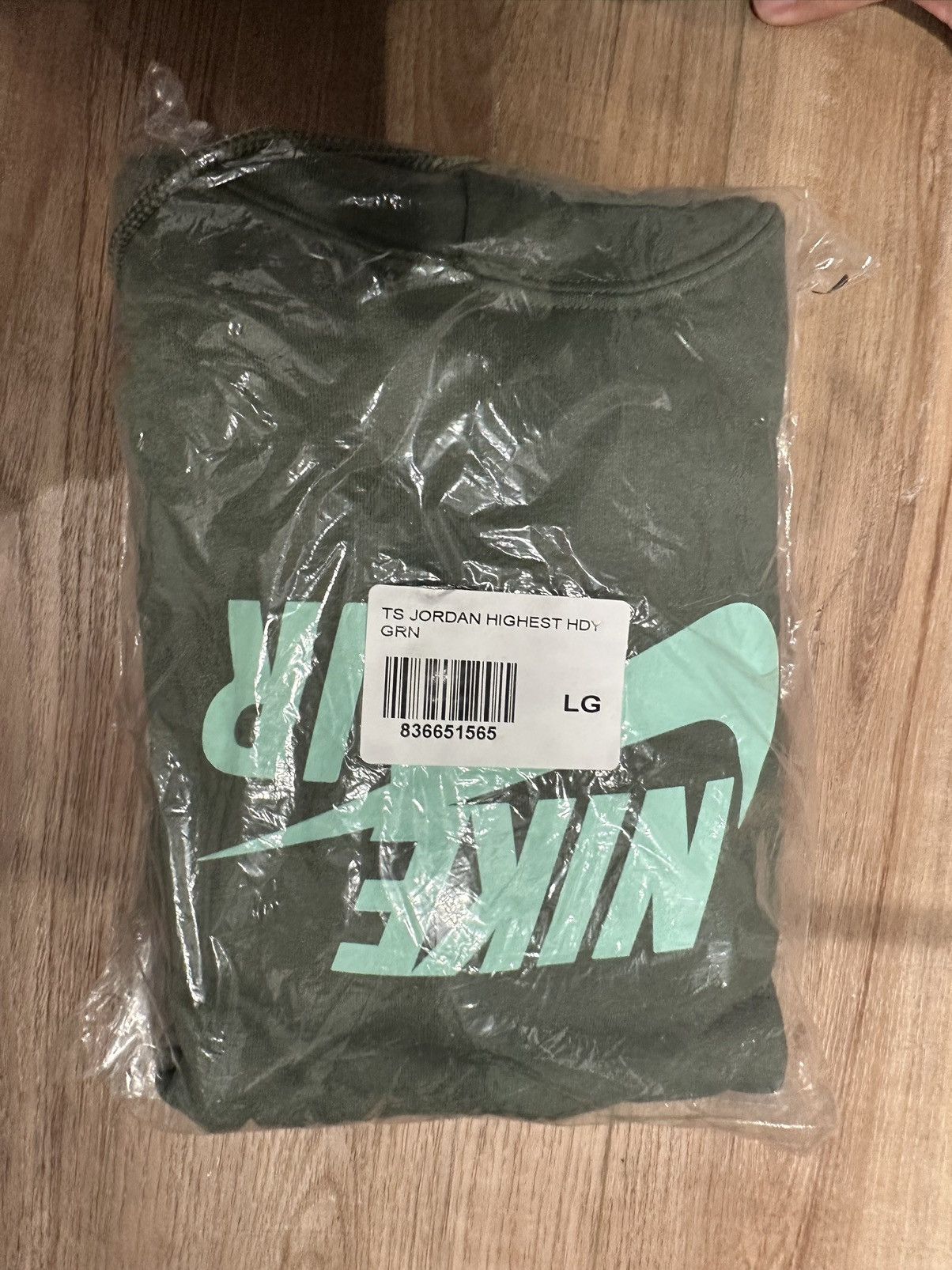 travis scott olive green hoodie