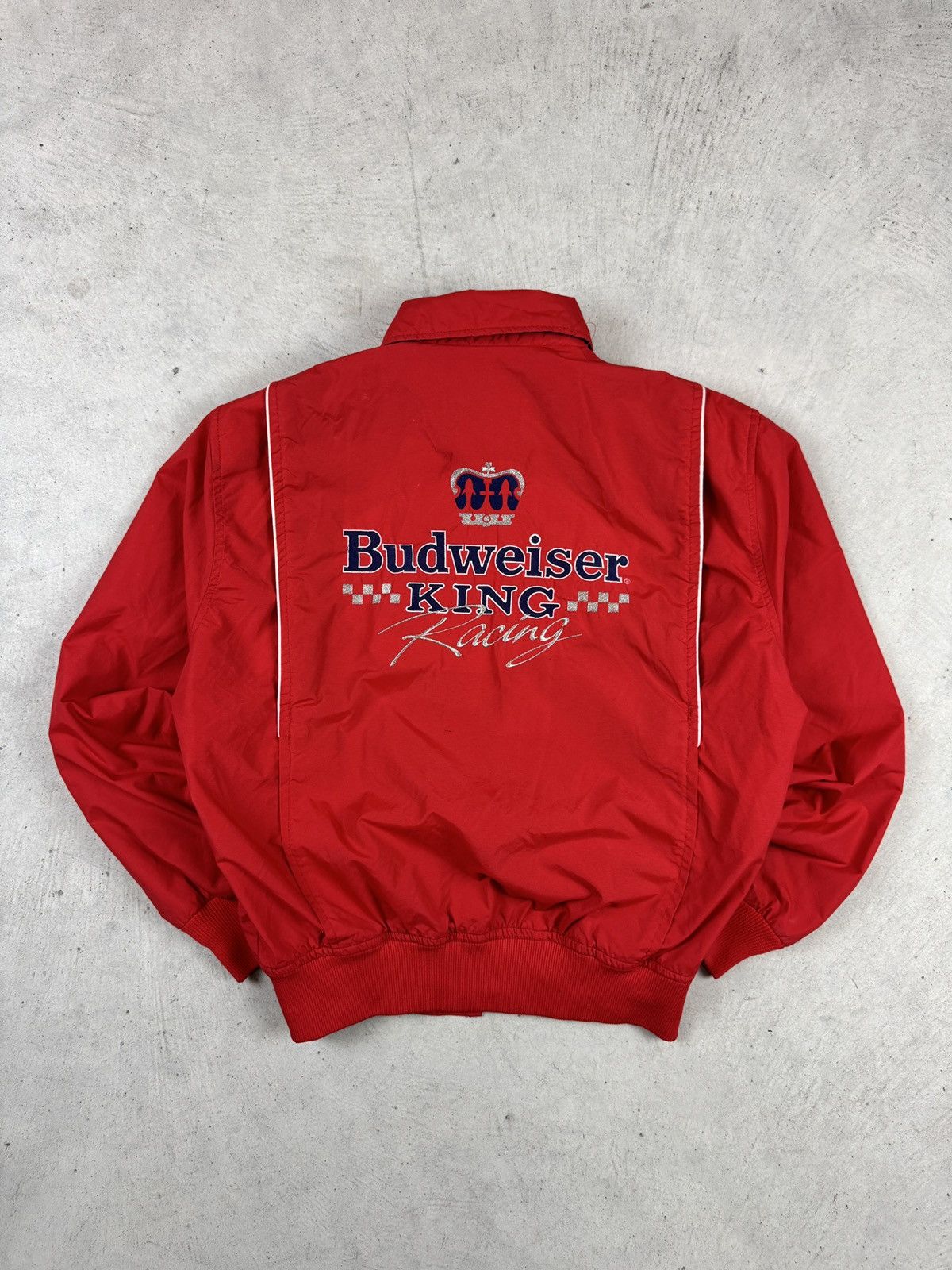 Vintage 1990’s Budweiser Racing Windbreaker Size US S / EU 44-46 / 1 - 1 Thumbnail
