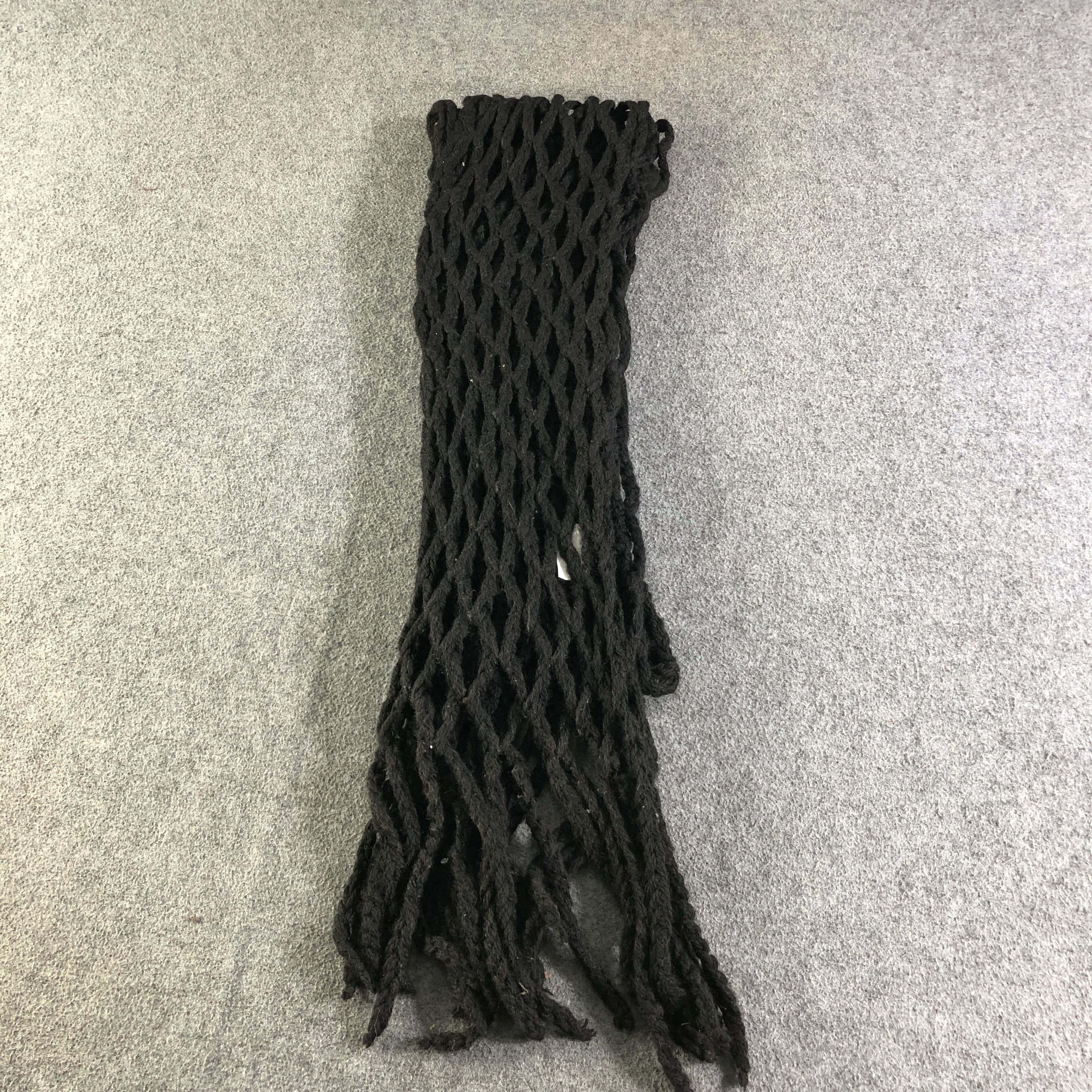 Seditionaries Sasch Fishnet Wool Scarf Muffler Neckwear V2614 Size ONE SIZE - 2 Thumbnail