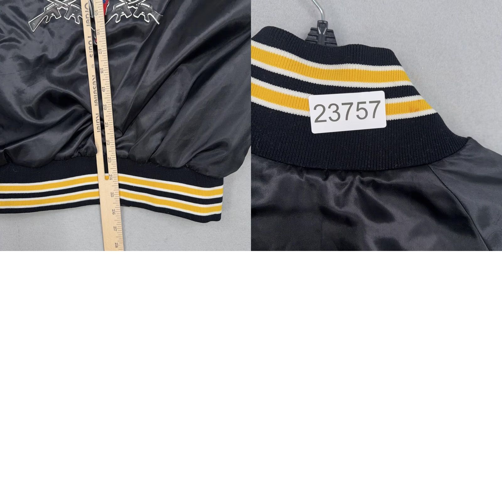 Vintage VINTAGE Westark US Army Jacket Mens Medium Black Satin Varsity 80s 90s Bomber Size US M / EU 48-50 / 2 - 9 Thumbnail