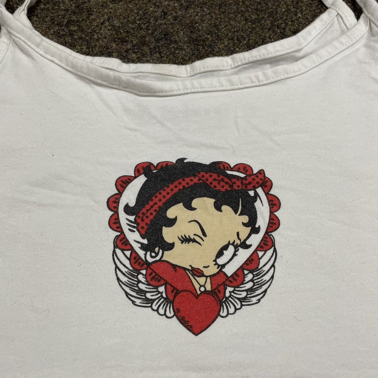 Vintage Vintage Y2K Betty Boop Crop Camisole Coquette Graphic Punk S Size S / US 4 / IT 40 - 4 Thumbnail