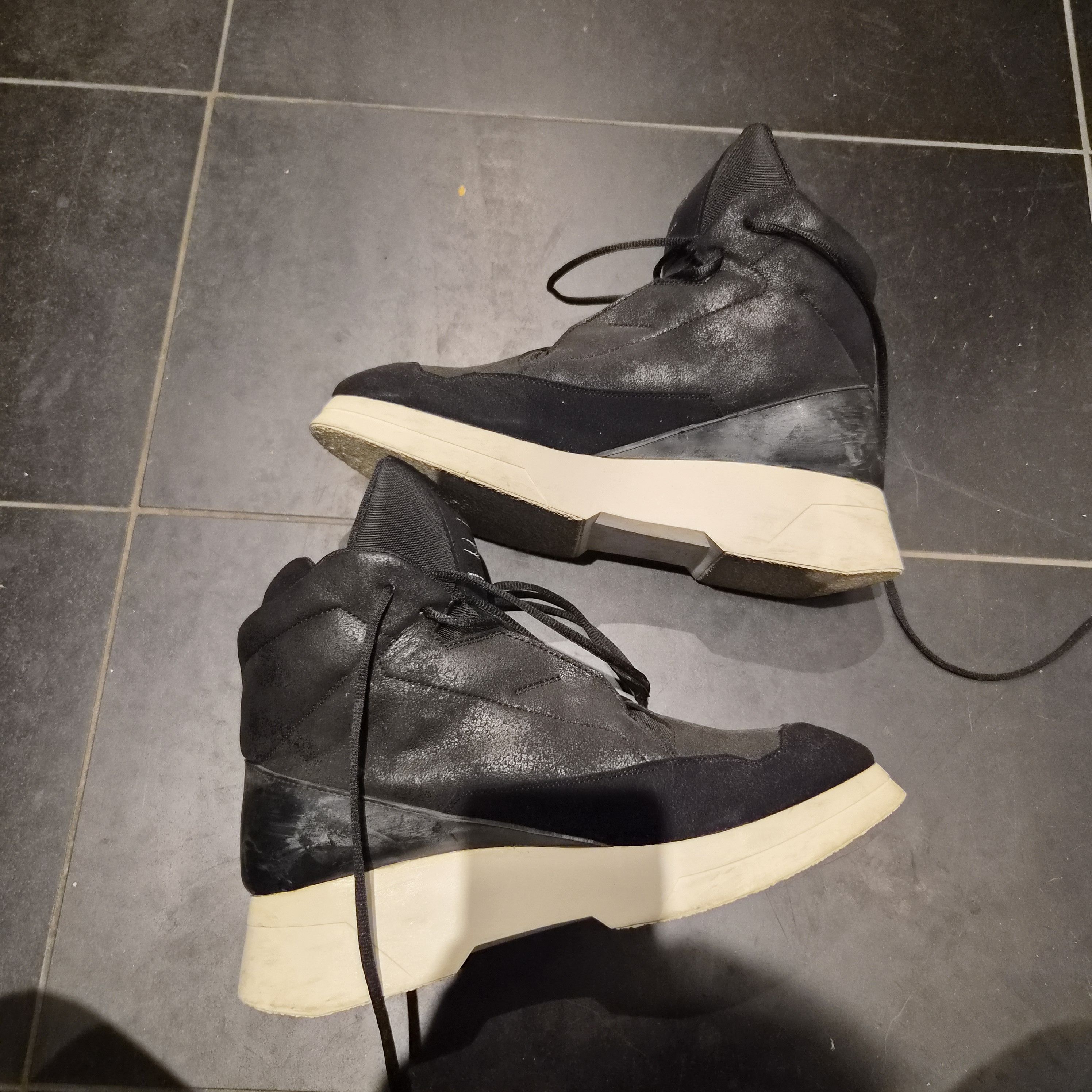 Julius Julius High Top Black Sneakers Size US 9 / EU 42 - 7 Thumbnail