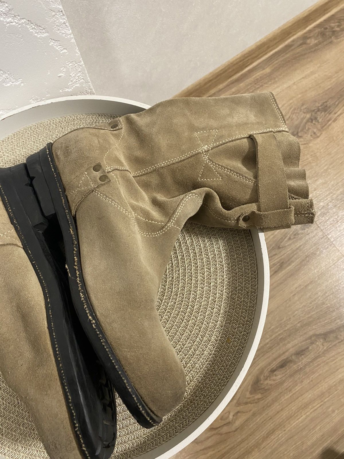 Palladium Palladium Vintage Suede Biker Boots Size: 40 Size US 7 / EU 40 - 7 Thumbnail