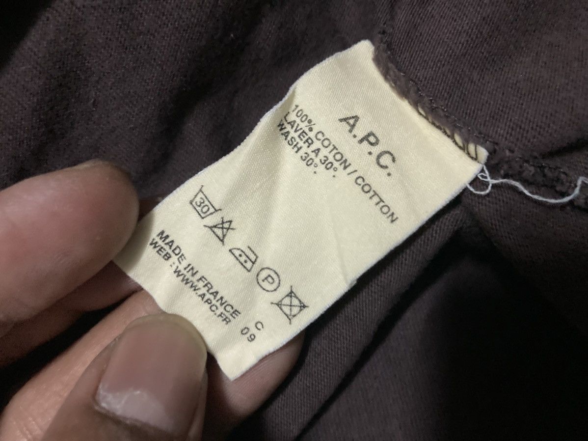A.P.C. × Designer Vintage Shrt. Apc T-shirt Size US M / EU 48-50 / 2 - 6 Thumbnail