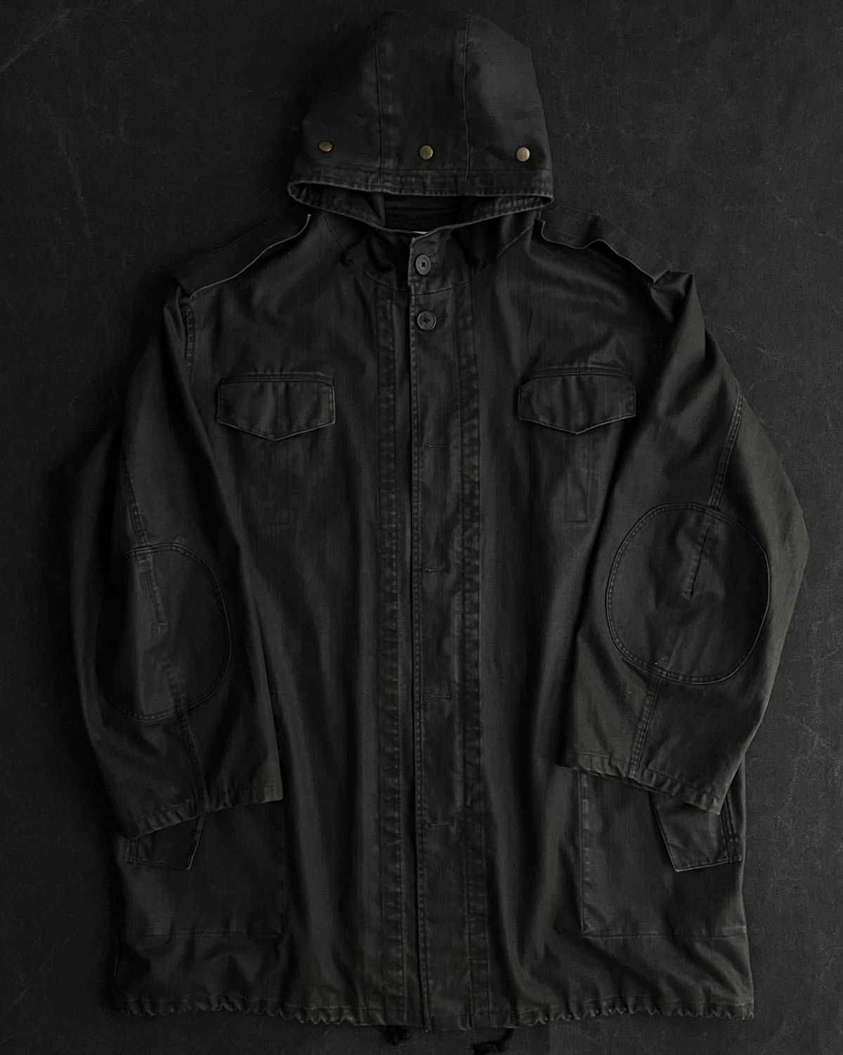 Dries Van Noten Dries Van Noten waxed cloak/jacket Size US L / EU 52-54 / 3 - 1 Thumbnail