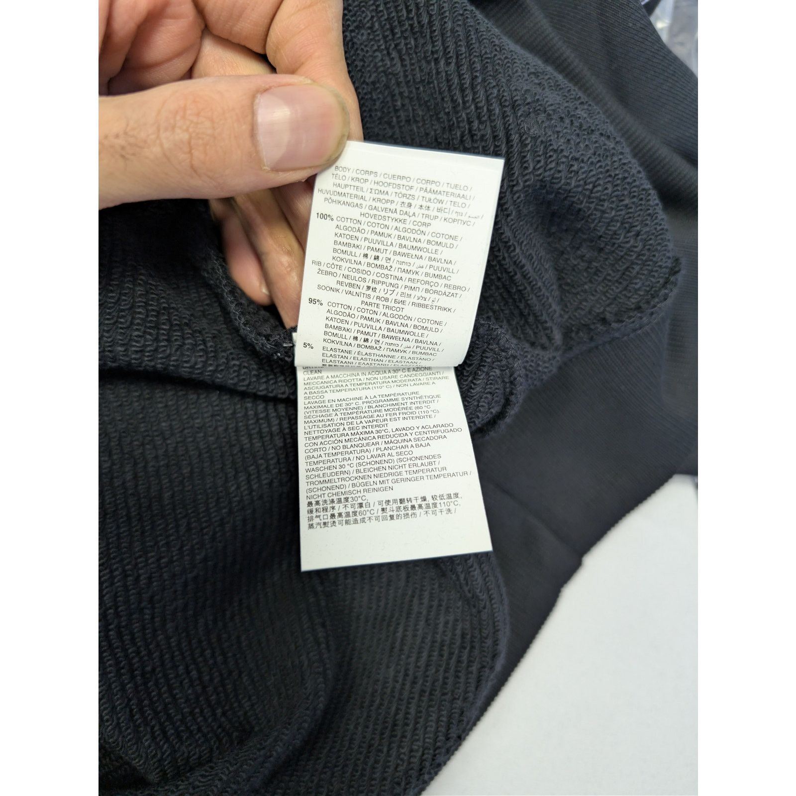 Off-White o1rshd1 Pixel Diag Skate Hoodie in Black/White Size US XL / EU 56 / 4 - 19 Thumbnail
