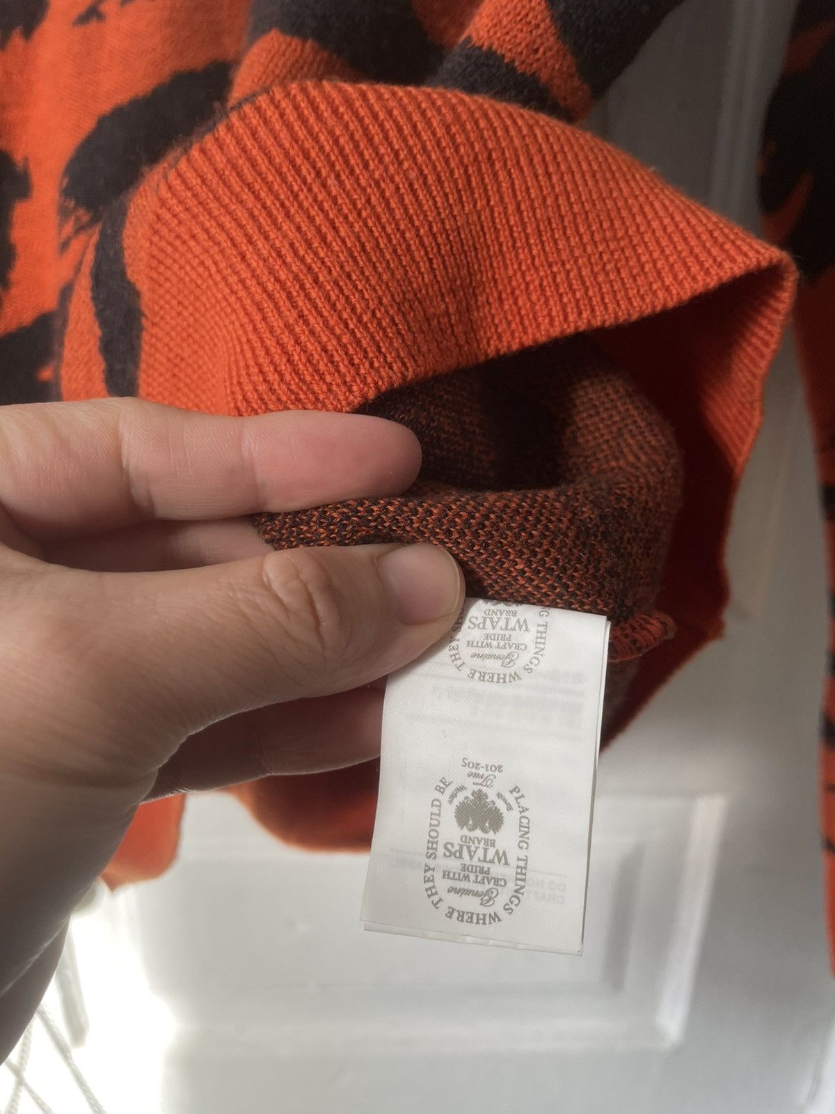 Neighborhood Tiger Camo Intarsia Sweater Size US M / EU 48-50 / 2 - 8 Thumbnail