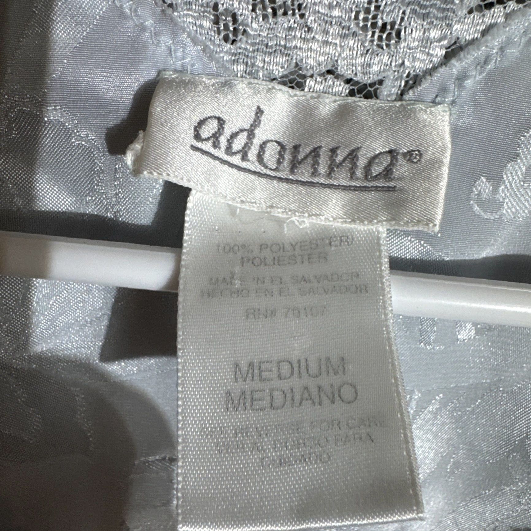 Vintage **Vintage 80s Adonna Floral Lace Nightgown Womens Medium Romantic** User: Vintage 80s Adonna Floral Lace Nightgown Womens Medium Romantic Size ONE SIZE - 5 Thumbnail