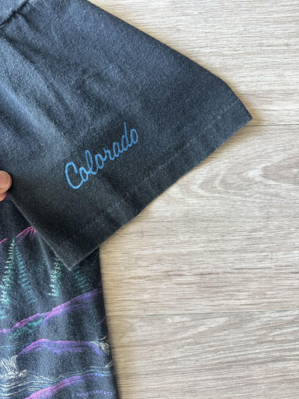 Habitat Vintage Habitat Lightning Wrap-Around Tee Size US M / EU 48-50 / 2 - 7 Thumbnail