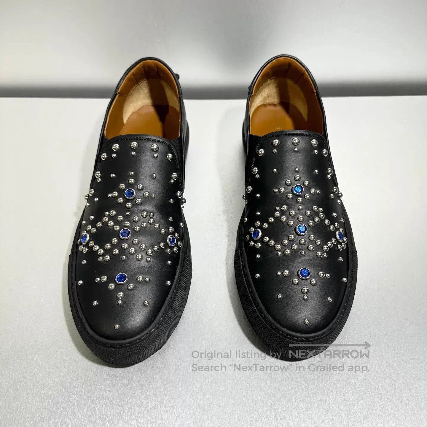 Givenchy Black Studded Slip. Size US 11 / EU 44 - 2 Thumbnail