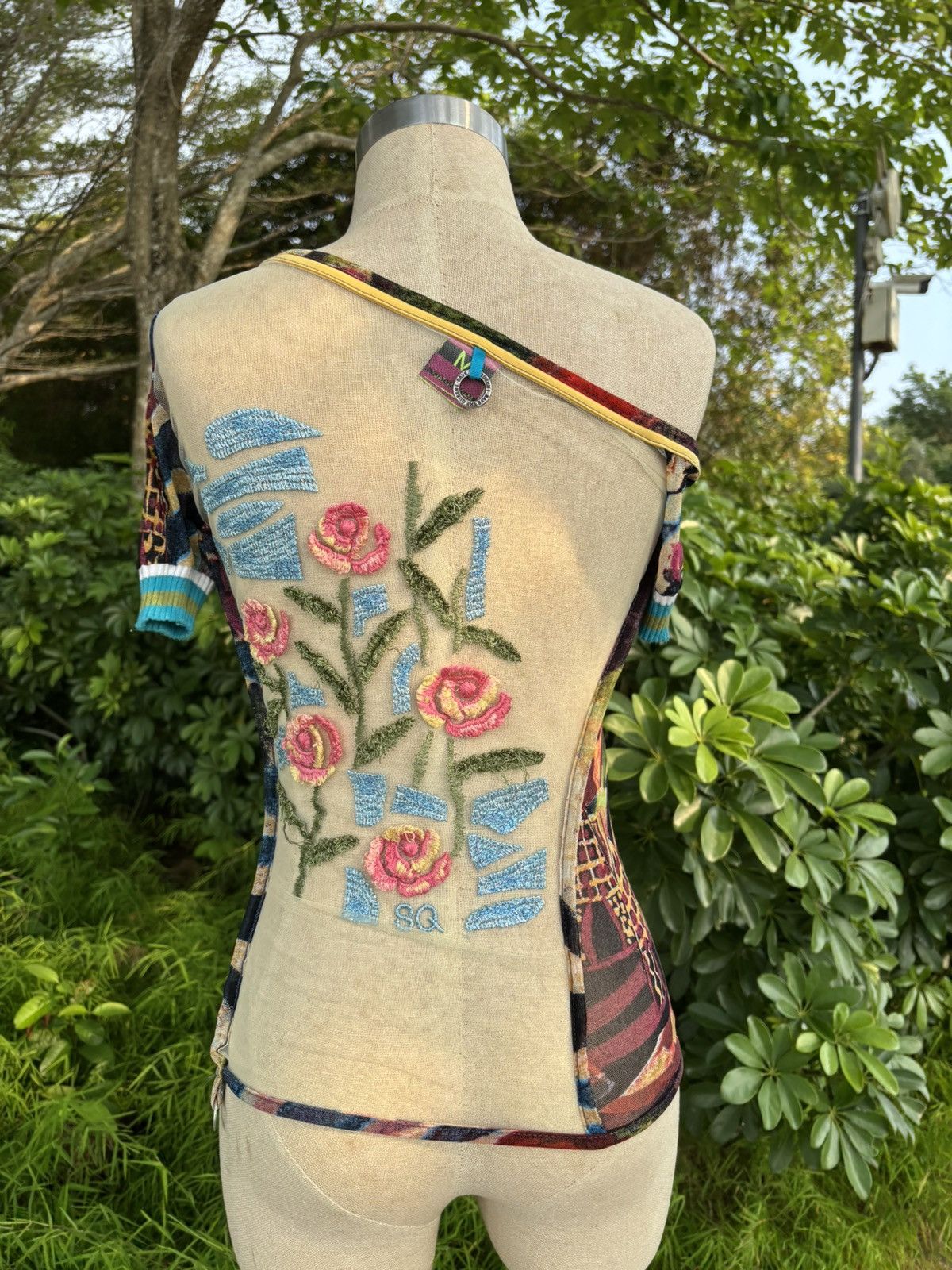 Jean Paul Gaultier Asymmetrical top Size M / US 6-8 / IT 42-44 - 3 Thumbnail