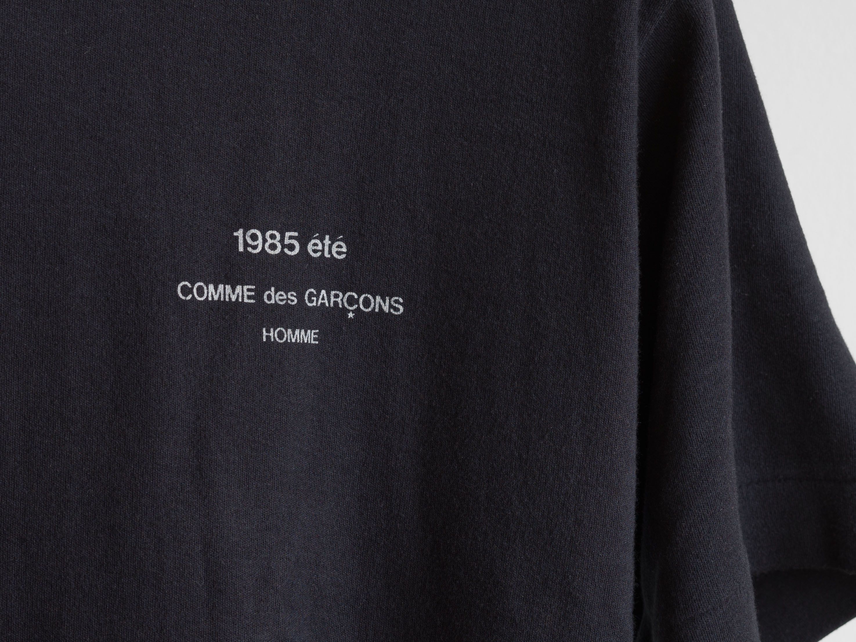Comme des Garcons Homme SS1985 COMME des GARÇONS HOMME LOGO PRINT T-SHIRT Size US M / EU 48-50 / 2 - 3 Thumbnail