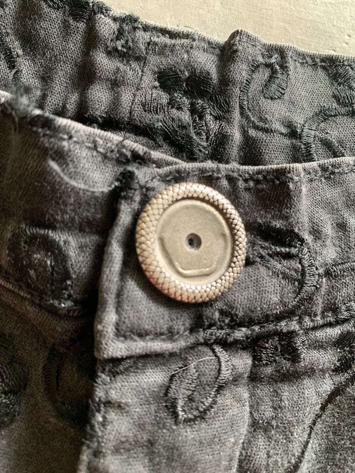 Designer × Versace × Vintage versace all over design floral embroidery luxury Size US 27 - 5 Thumbnail