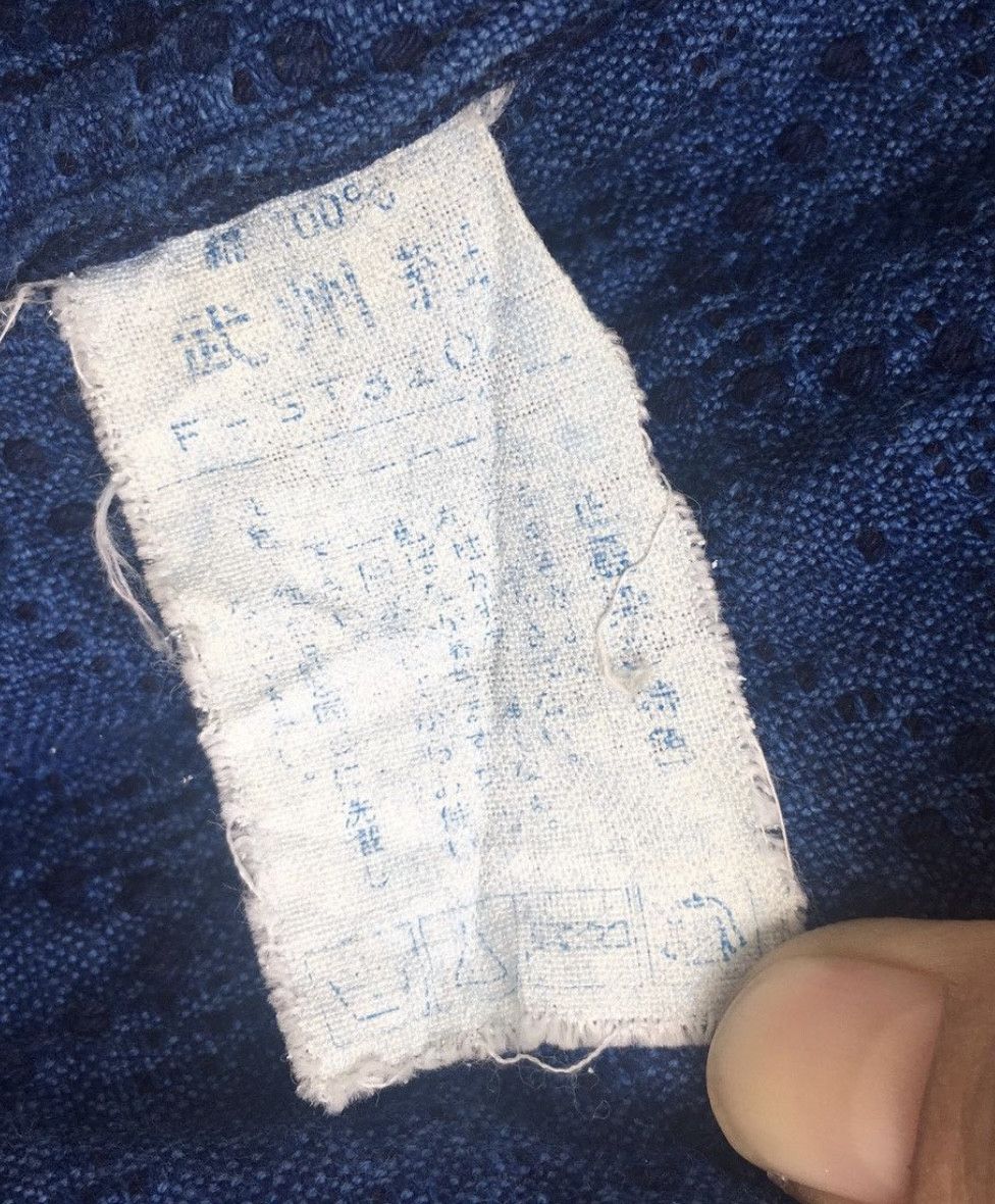 Vintage Vtg 70s kimono indigo Size US M / EU 48-50 / 2 - 5 Thumbnail