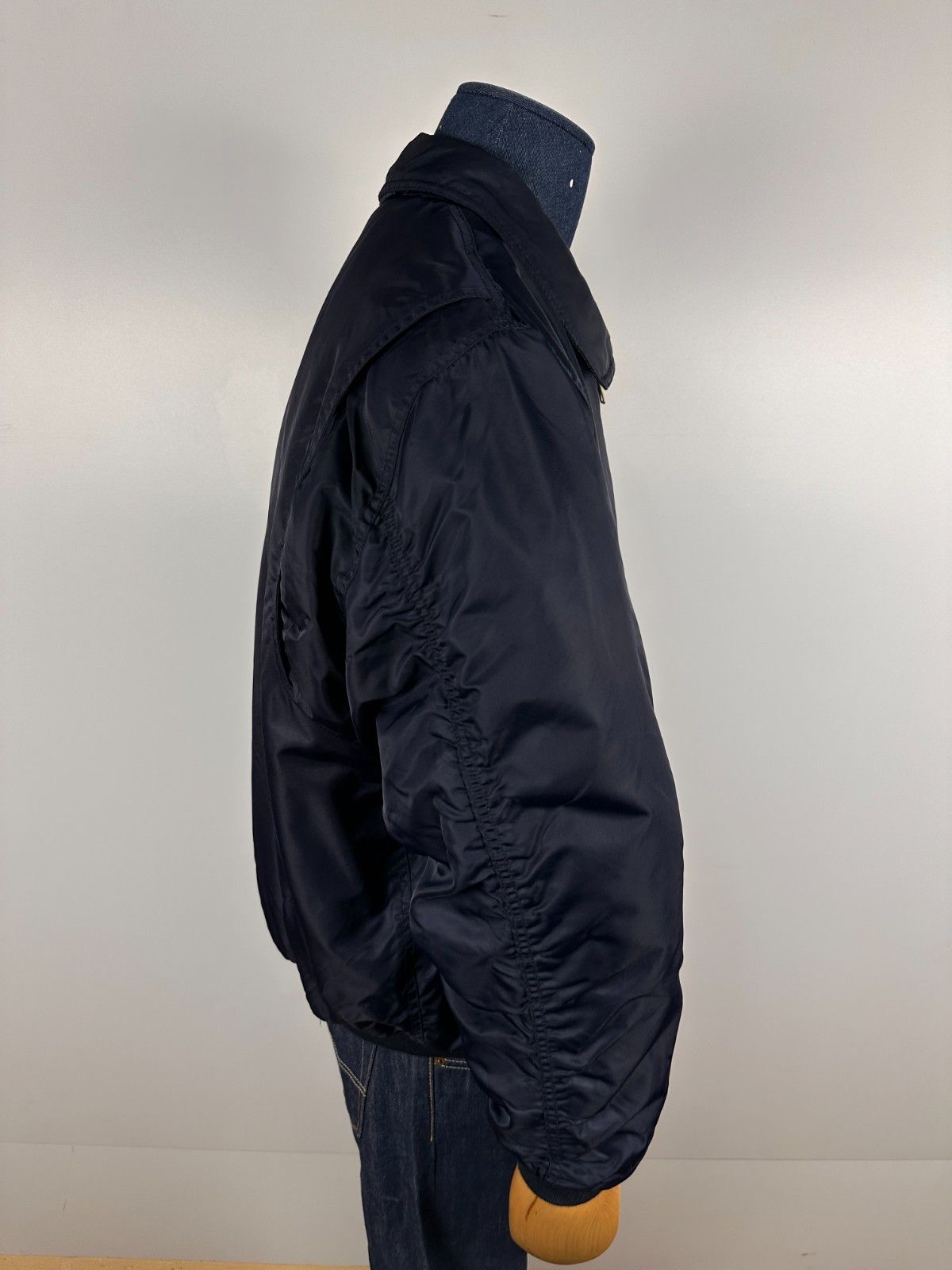 Other Flyers MA2 Cold Weather Jacket USAF Air Force Nylon Navy L Size US L / EU 52-54 / 3 - 6 Thumbnail