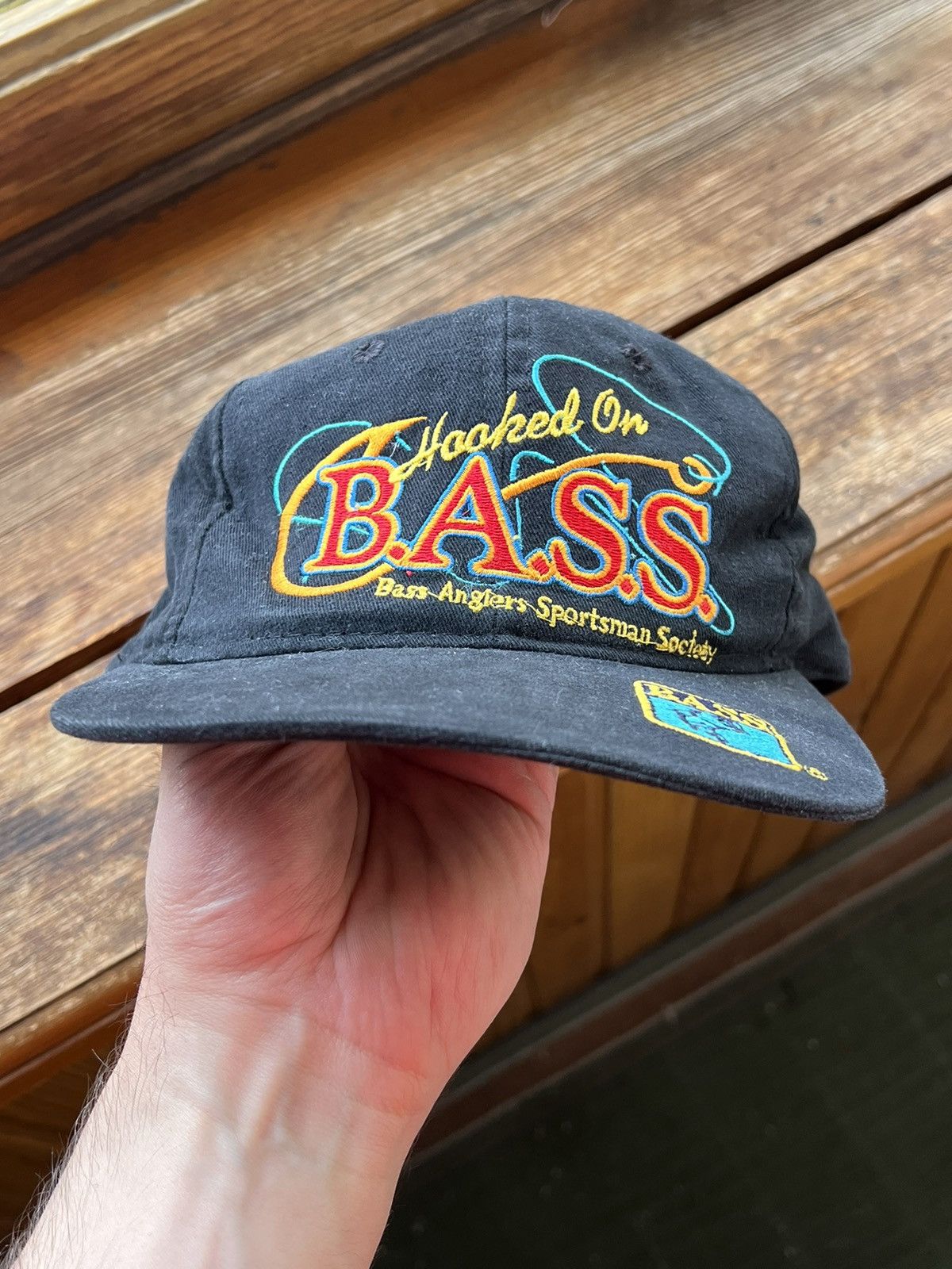 Vintage Vintage Hat B.A.S.S. Bass Anglers Sportsman Society Cap Size ONE SIZE - 10 Thumbnail