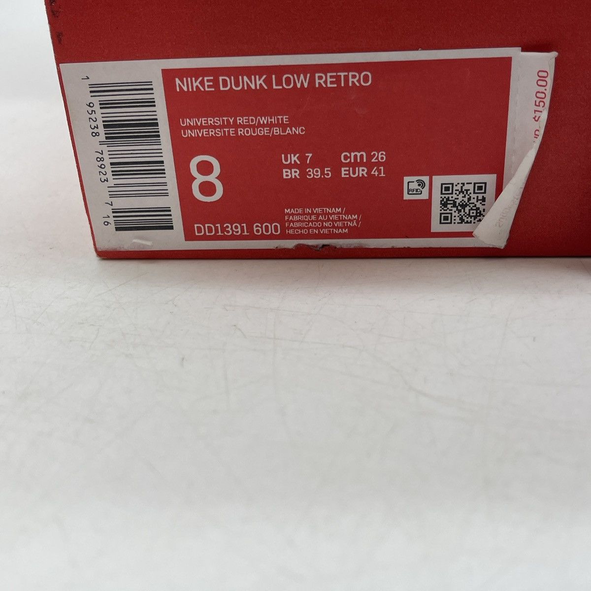 Nike Dunk low Championship red Size US 8 / EU 41 - 9 Thumbnail