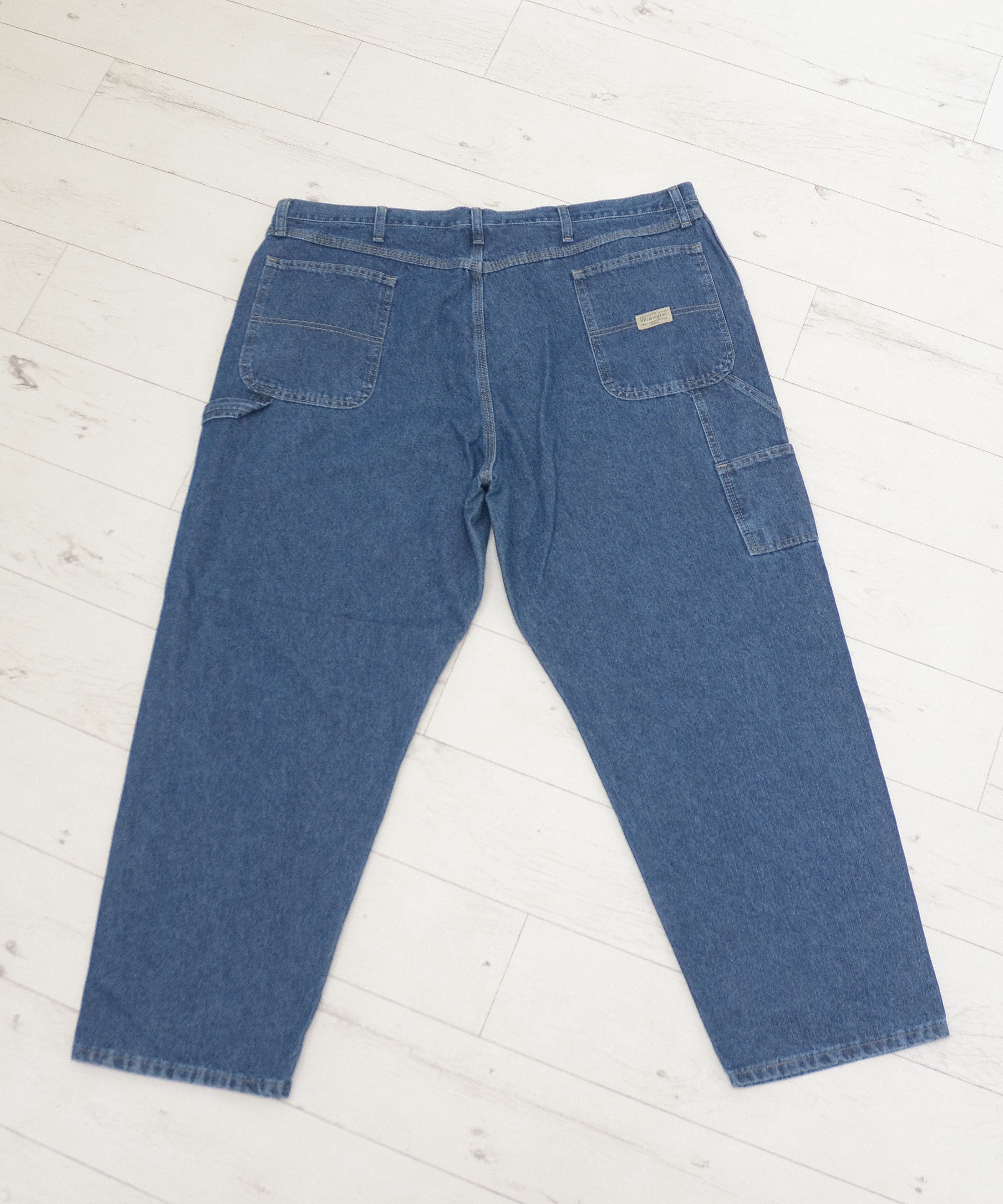 Rap Tees × Vintage × Wrangler Vintage Wrangler Carpenter Jeans Rap Pants Big SIZE Y2K Size US 44 / EU 60 - 7 Thumbnail