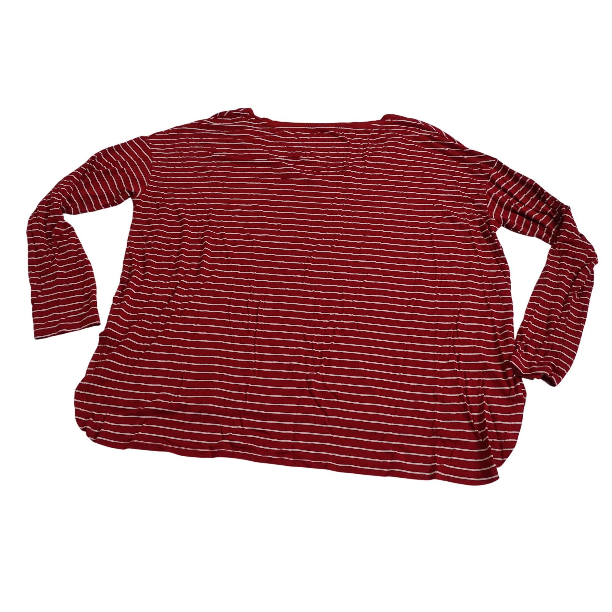 American Eagle Outfitters American Eagle Soft and Sexy V-Neck Stripe Size M Size M / US 6-8 / IT 42-44 - 4 Thumbnail