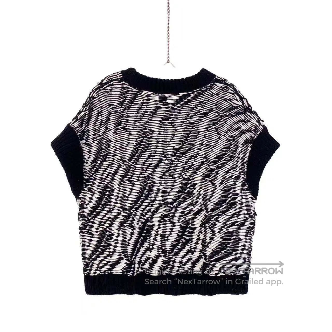 Other Loewe A cable-blocked sleeveless sweater| Size S / US 4 / IT 40 - 2 Thumbnail