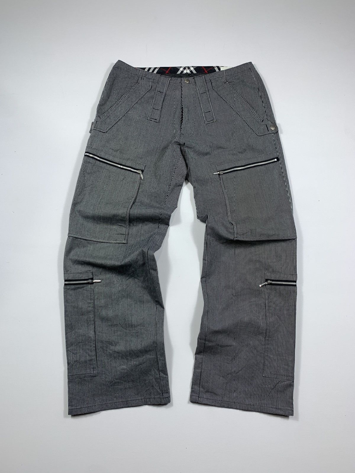 Burberry Burberry Black Label Multi pocket Bondage Hikory Size US 31 - 1 Thumbnail