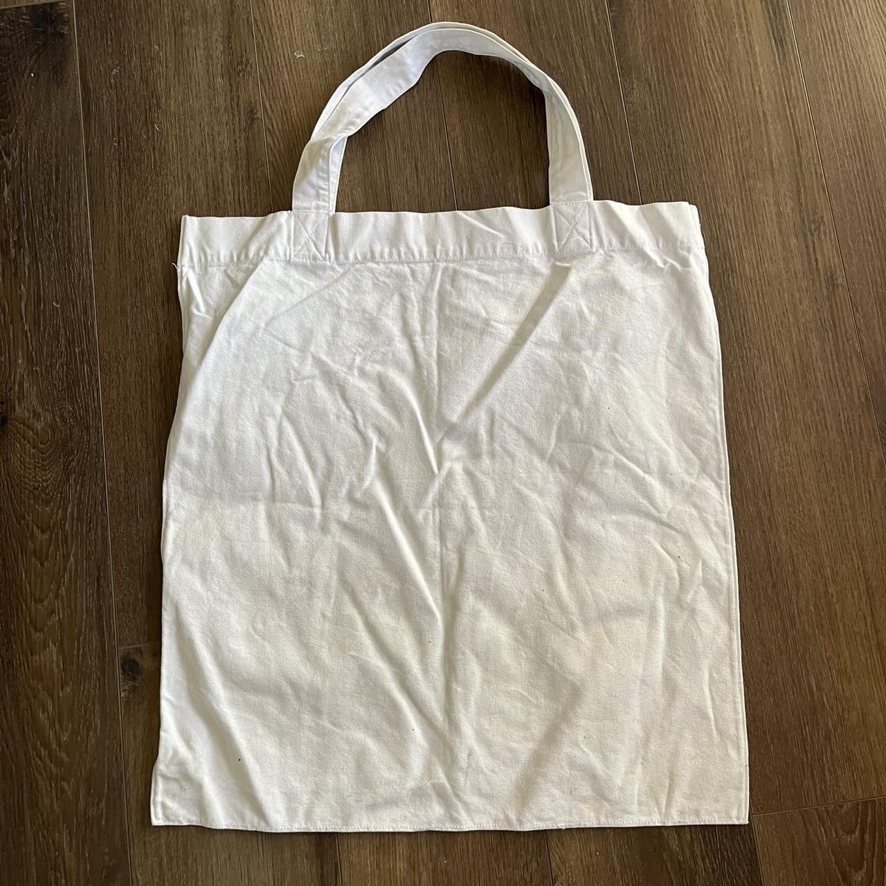 Isabel Marant Isabel Marant White Giant Canva Tote Bag Size ONE SIZE - 3 Thumbnail