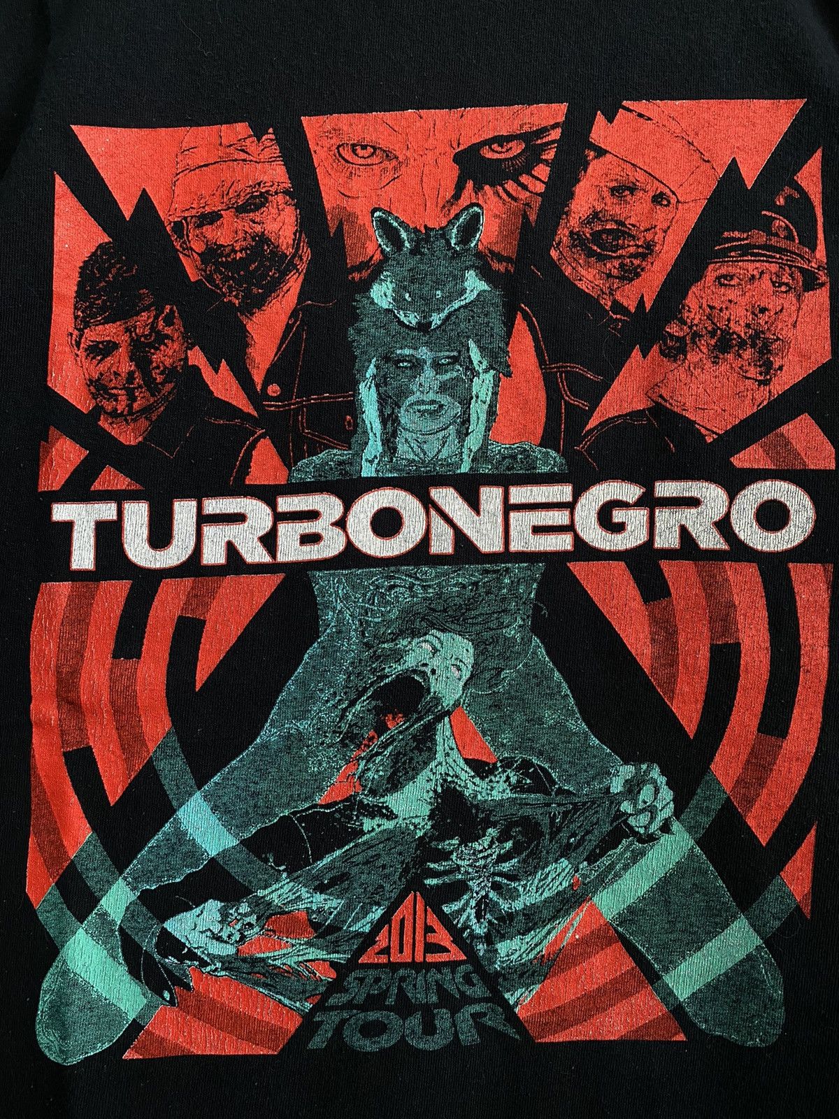 Band Tees × Vintage Turbonegro Sexual Harassment Shirt Size US XL / EU 56 / 4 - 2 Thumbnail