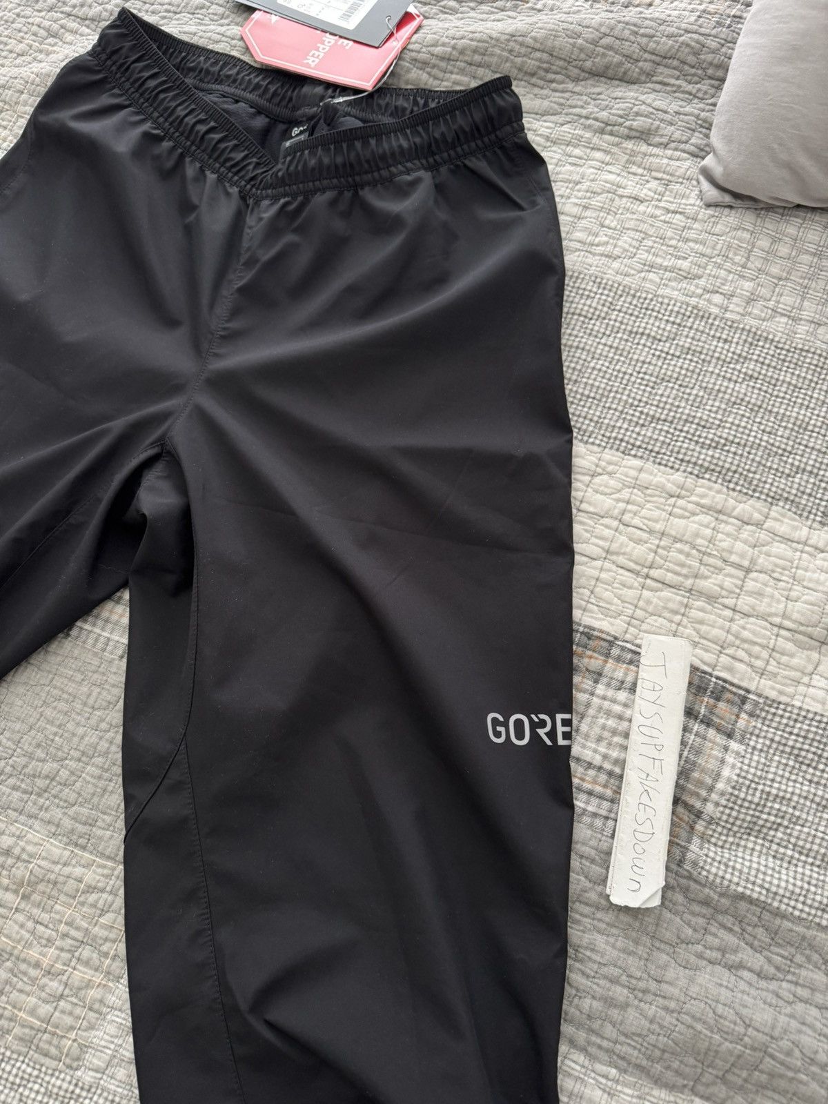 Goretex Gore-Tex Windstopper Pants Size Small GORE Gorewear 3M Size US 30 / EU 46 - 4 Thumbnail