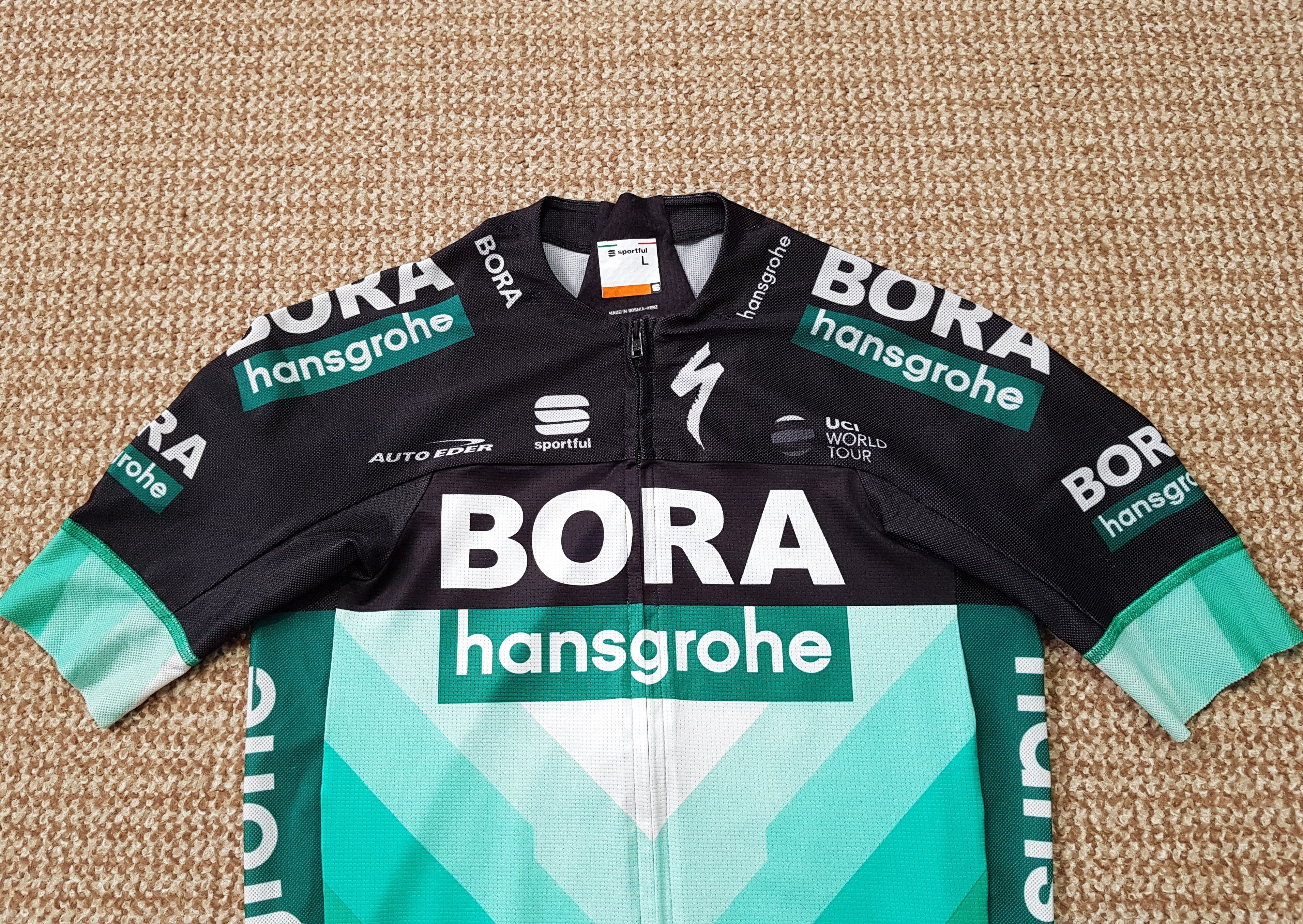 Other Bora–Hansgrohe Sportful Cycling Jersey Full Zip Team Shirt L Size US L / EU 52-54 / 3 - 8 Thumbnail