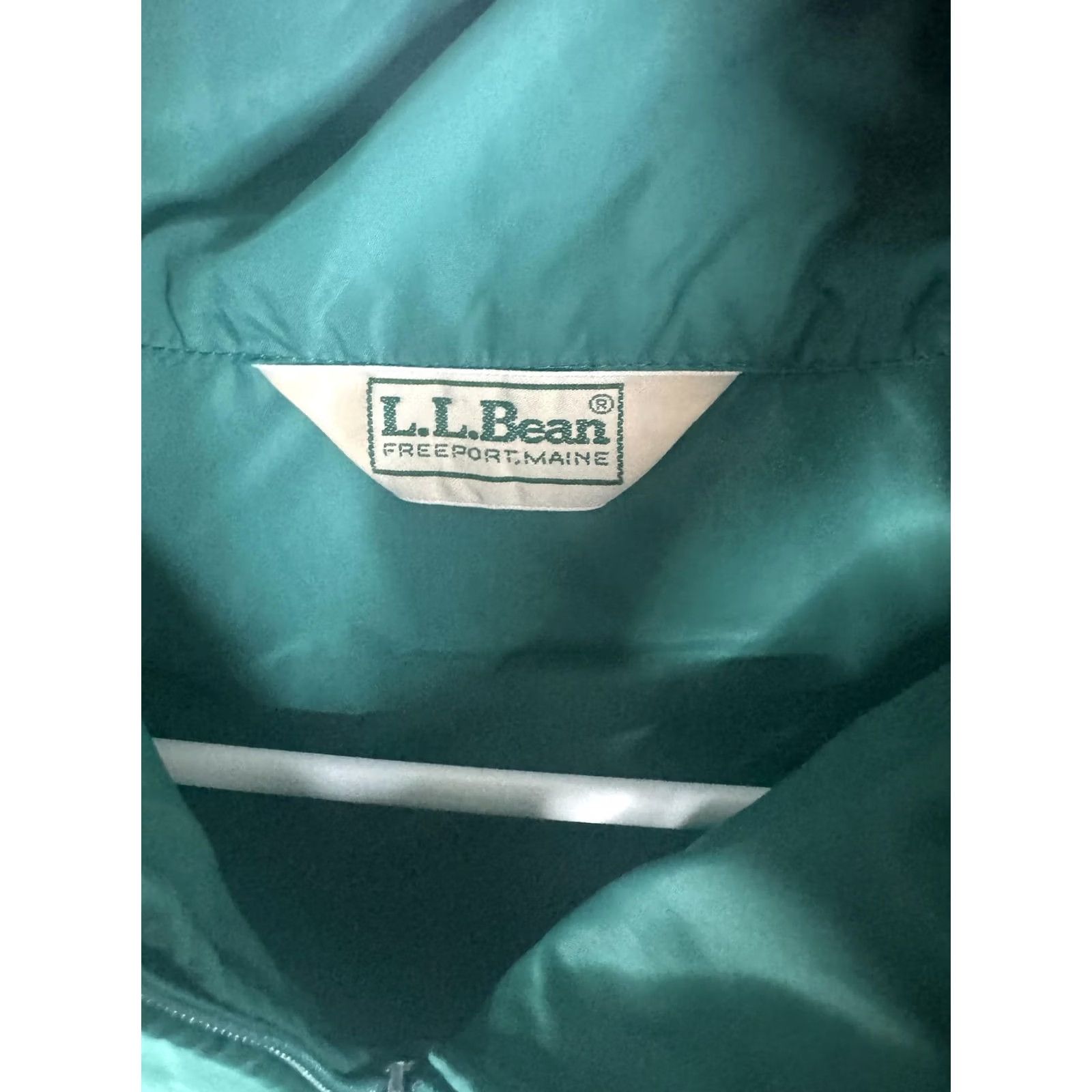 Vintage LL Bean Jacket Mens Large Green Pullover Windbreaker Half Zip Nylon Outdoor Size US XL / EU 56 / 4 - 6 Thumbnail
