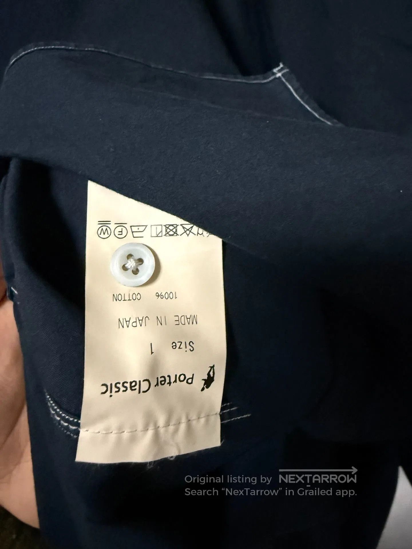 Porter Classic PORTER CLASSIC SUVIN GOLD ARTIST SHIRT. Size US M / EU 48-50 / 2 - 4 Thumbnail