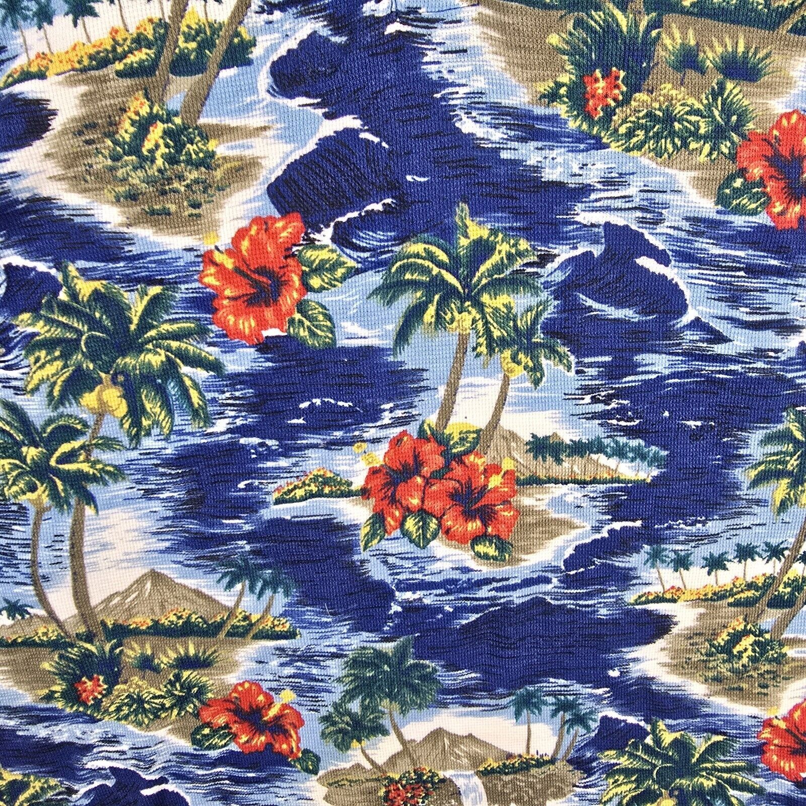 Bugle Boy Vintage Bugle Boy Polo Shirt Mens XL Blue Hawaiian Surf 90s Size US XL / EU 56 / 4 - 4 Thumbnail
