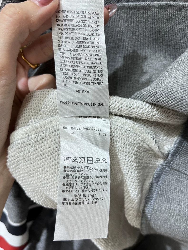 Thom Browne Thom Browne hoodie Size US L / EU 52-54 / 3 - 7 Thumbnail