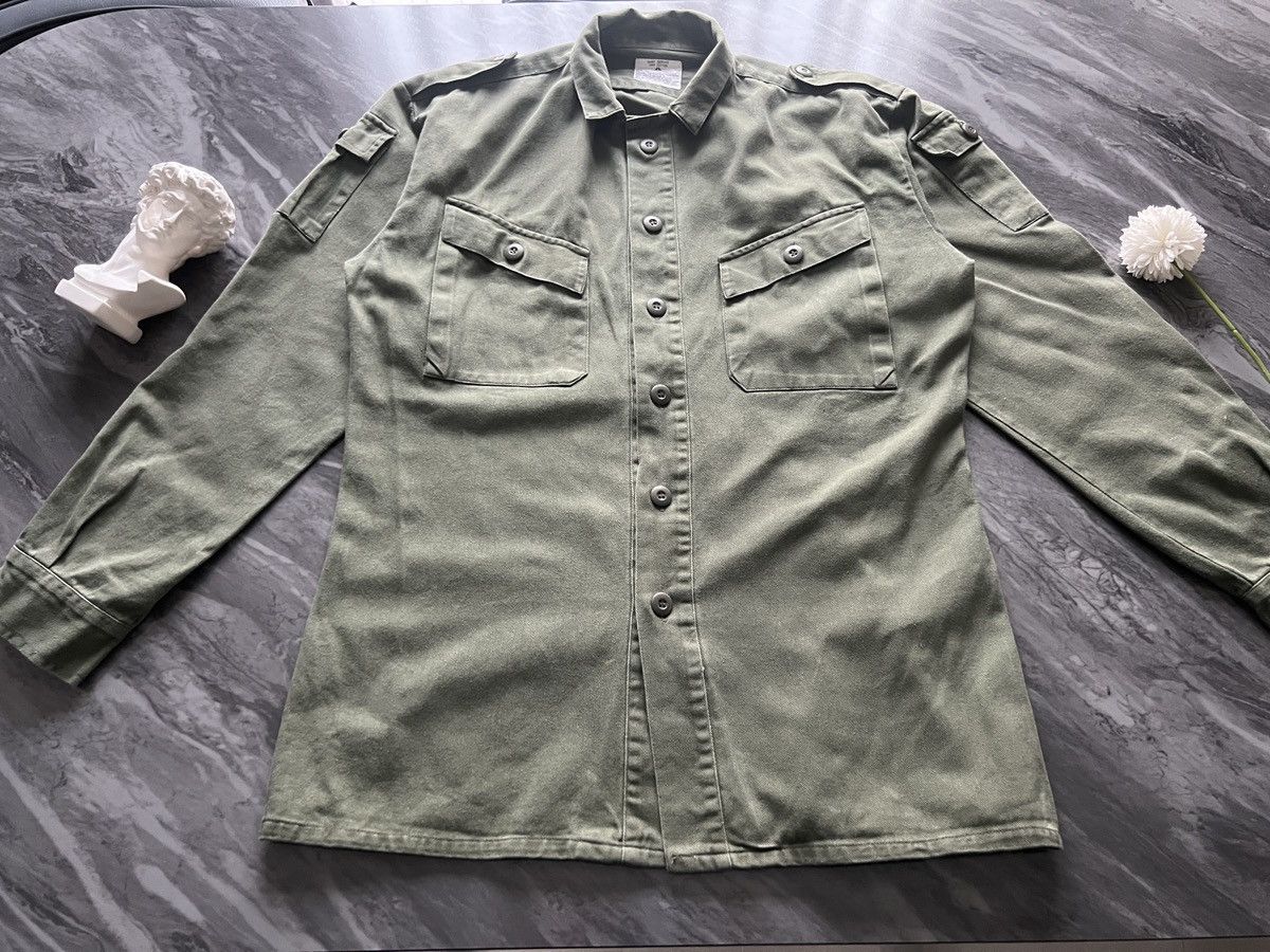 Vintage Military : Australia Commando Shirt Service Size US L / EU 52-54 / 3 - 2 Thumbnail
