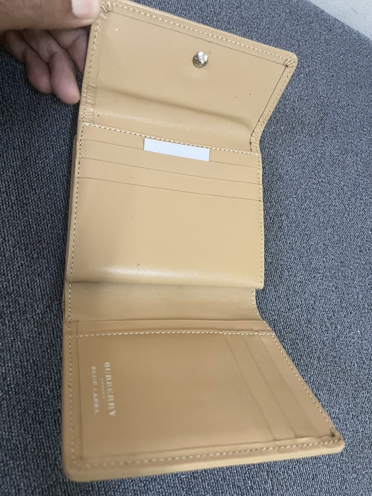 Burberry × Gosha Rubchinskiy Vintage 80s burberry nova check wallet Size ONE SIZE - 6 Thumbnail