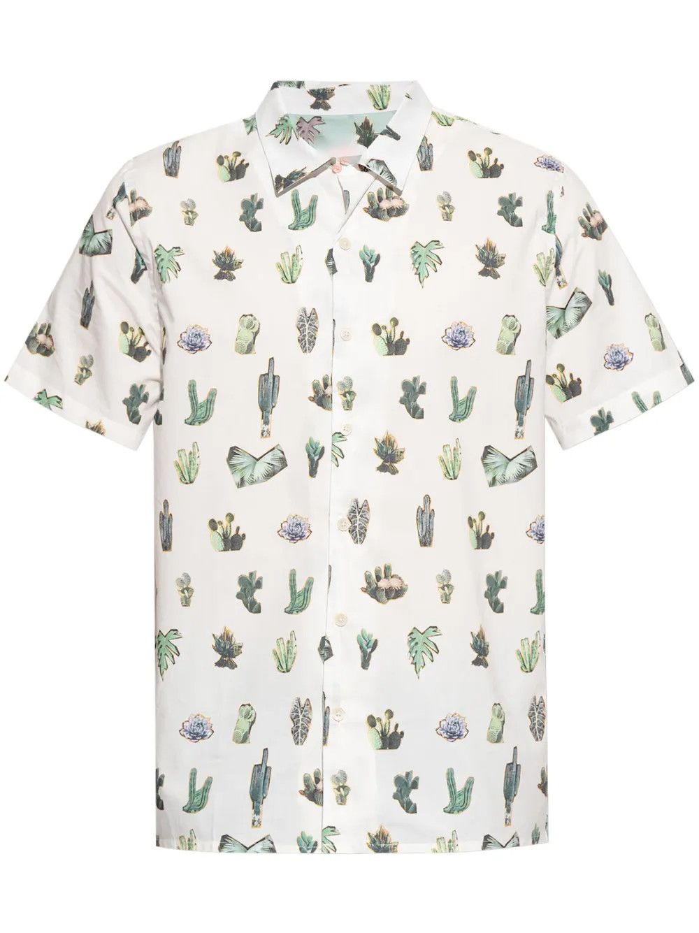 Other Men’s White Floral-Print Shirt Size US M / EU 48-50 / 2 - 1 Thumbnail