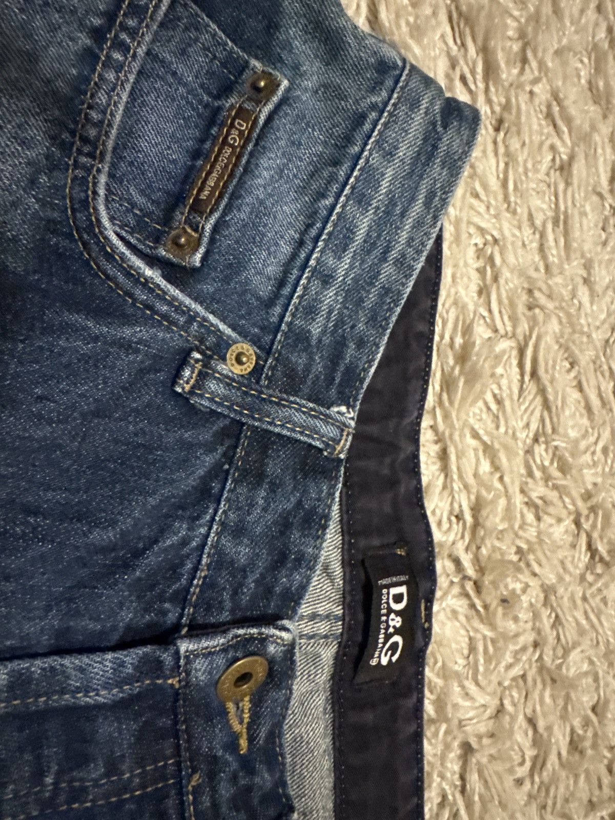 Dolce & Gabbana Vintage Dolce & Gabbana Distressed Jeans Size US 29 - 4 Thumbnail