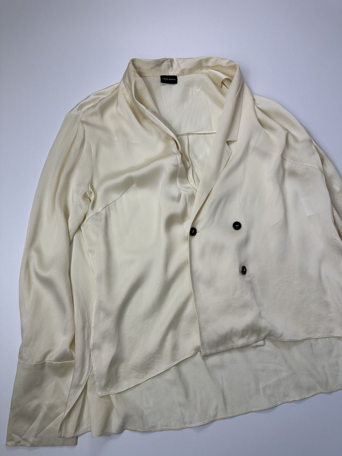 Magda Butrym Magda Butrym Silk Shirt Size M / US 6-8 / IT 42-44 - 6 Thumbnail