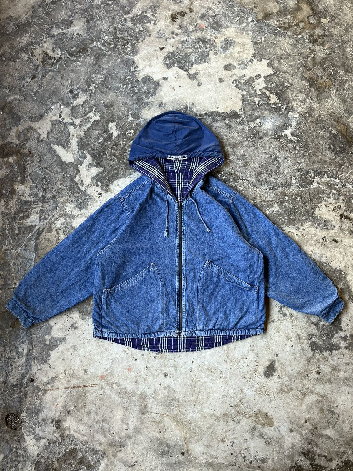 Japanese Brand × Vintage Unionbay reversible bomber jacket Size US XL / EU 56 / 4 - 1 Thumbnail