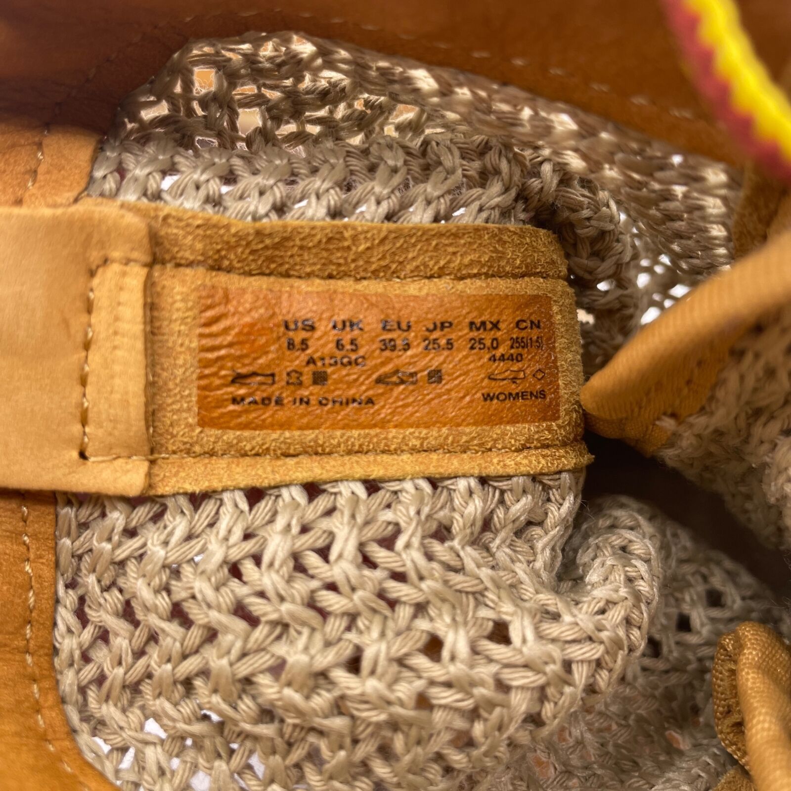 Timberland Timberland Crochet Hi Open Weave Knit Tan Boots Womens 8.5 Size US 8.5 / IT 38.5 - 10 Thumbnail