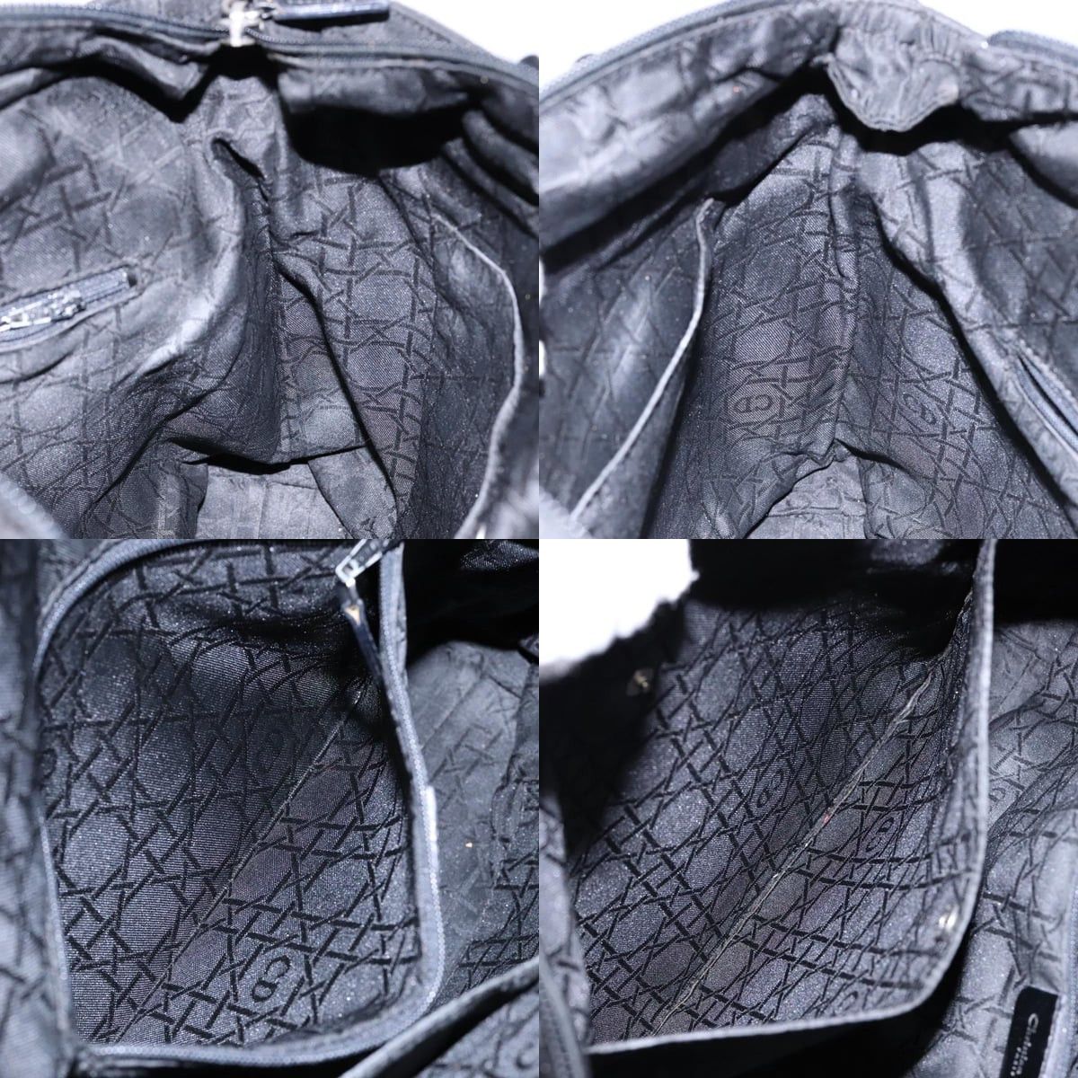 Dior DIOR Tote Bag Nylon Black Size ONE SIZE - 12 Thumbnail