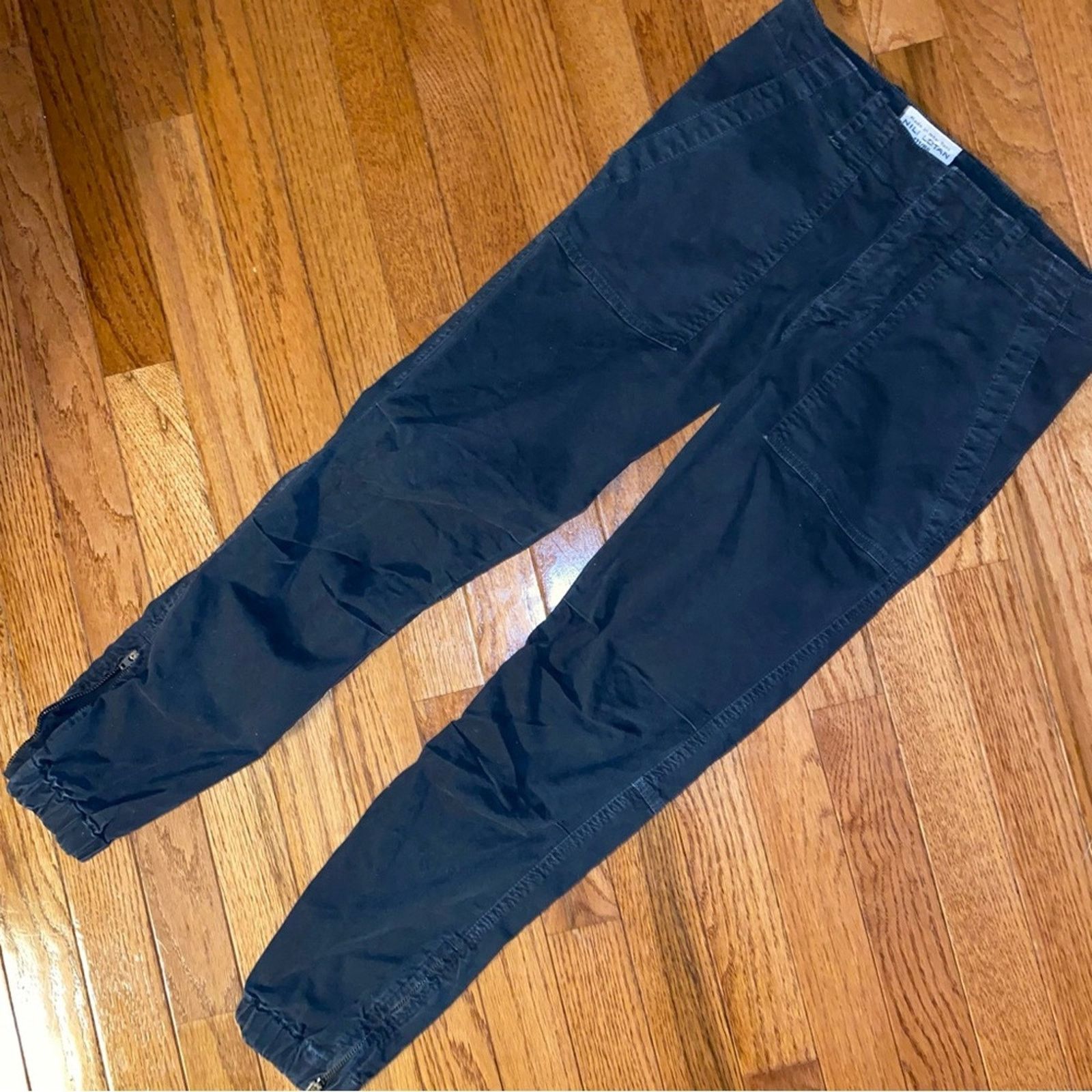 Nili Lotan Nili Lotan Cropped Military Pant Carbon Gray 00 EUC Size 24" / US 00 / IT 34 - 2 Thumbnail