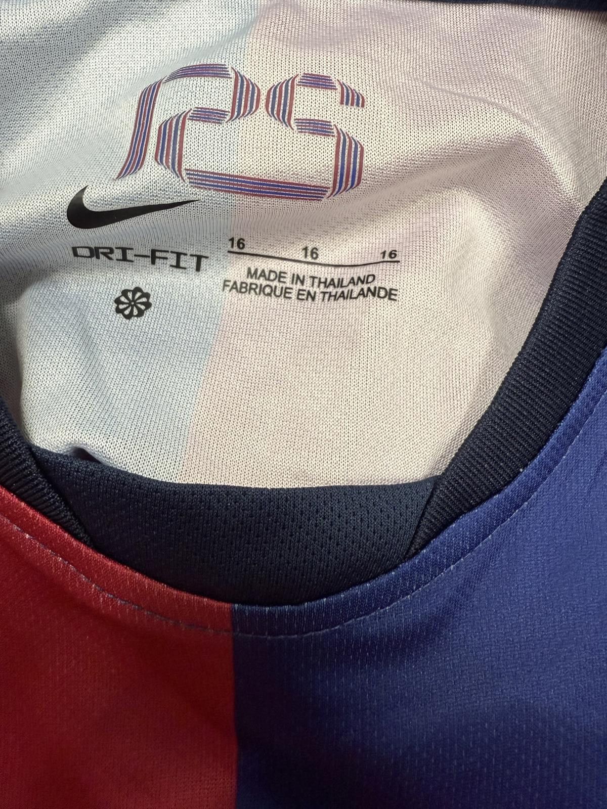 Nike Nike FC Barcelona Soccer Jersey 2023/24 Season Size ONE SIZE - 2 Thumbnail